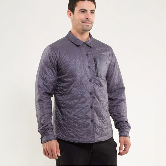 New! LULULEMON • 180 Reversible Shirt Jack in Dark Slate - Picture 2 of 15